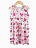 Sweet Pea Hearts Bamboo Dress