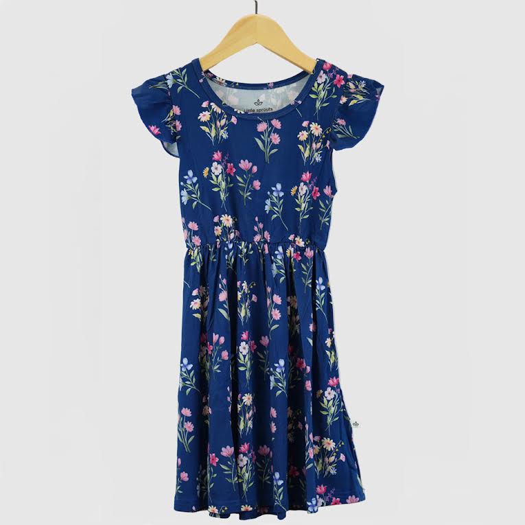 Blossom Bamboo Twirl Dress