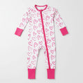 Sweet Vibes Heart Print Baby Romper