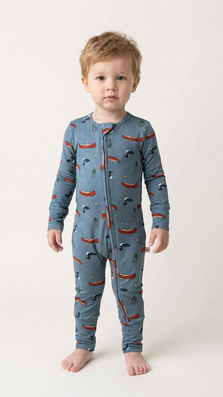 Loon Bamboo Zippy Romper