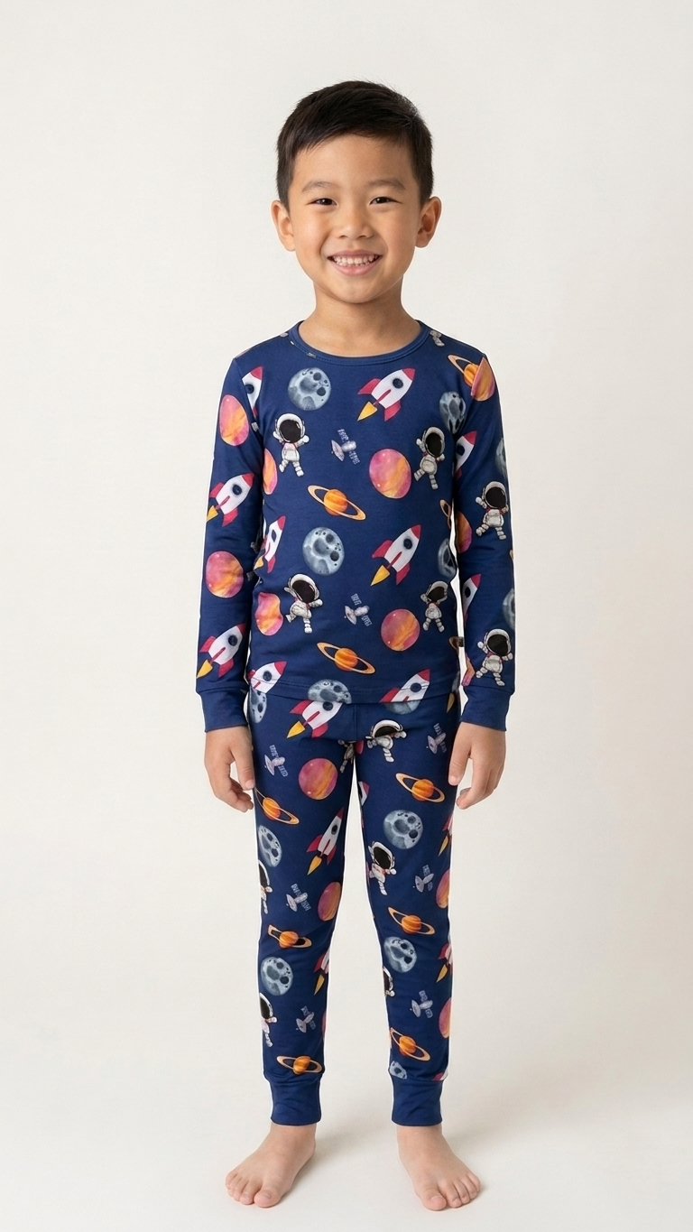 Space Explorer Two-Piece Pajama Set