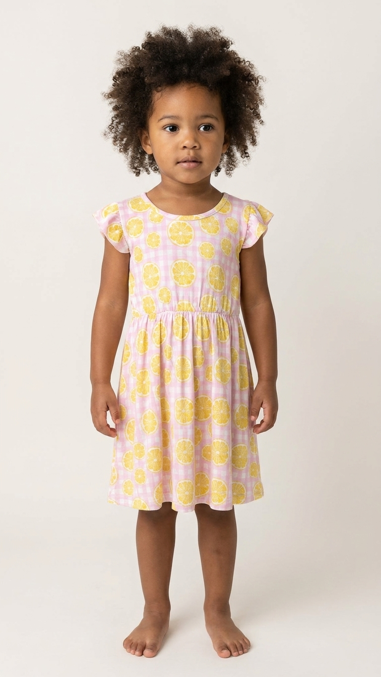 Lemon Blossom Bamboo Dress