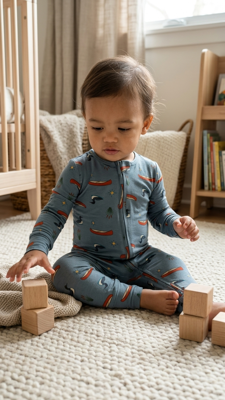 Loon Bamboo Zippy Romper