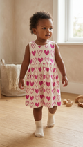 Sweet Pea Hearts Bamboo Dress
