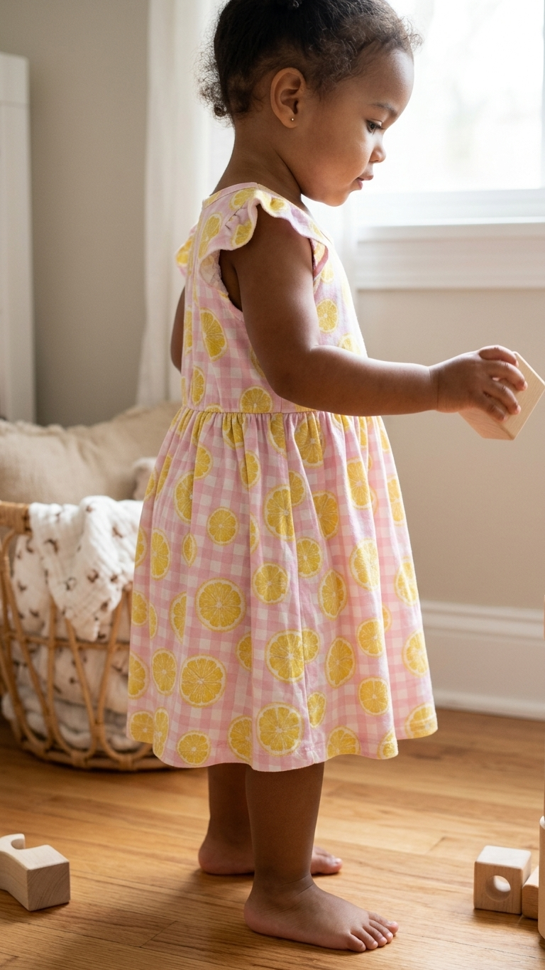 Lemon Blossom Bamboo Dress
