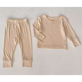 Apricot Toddler Two Piece Pajamas