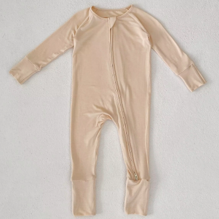 Little Sprouts Bamboo Romper - Earth Tones Collection
