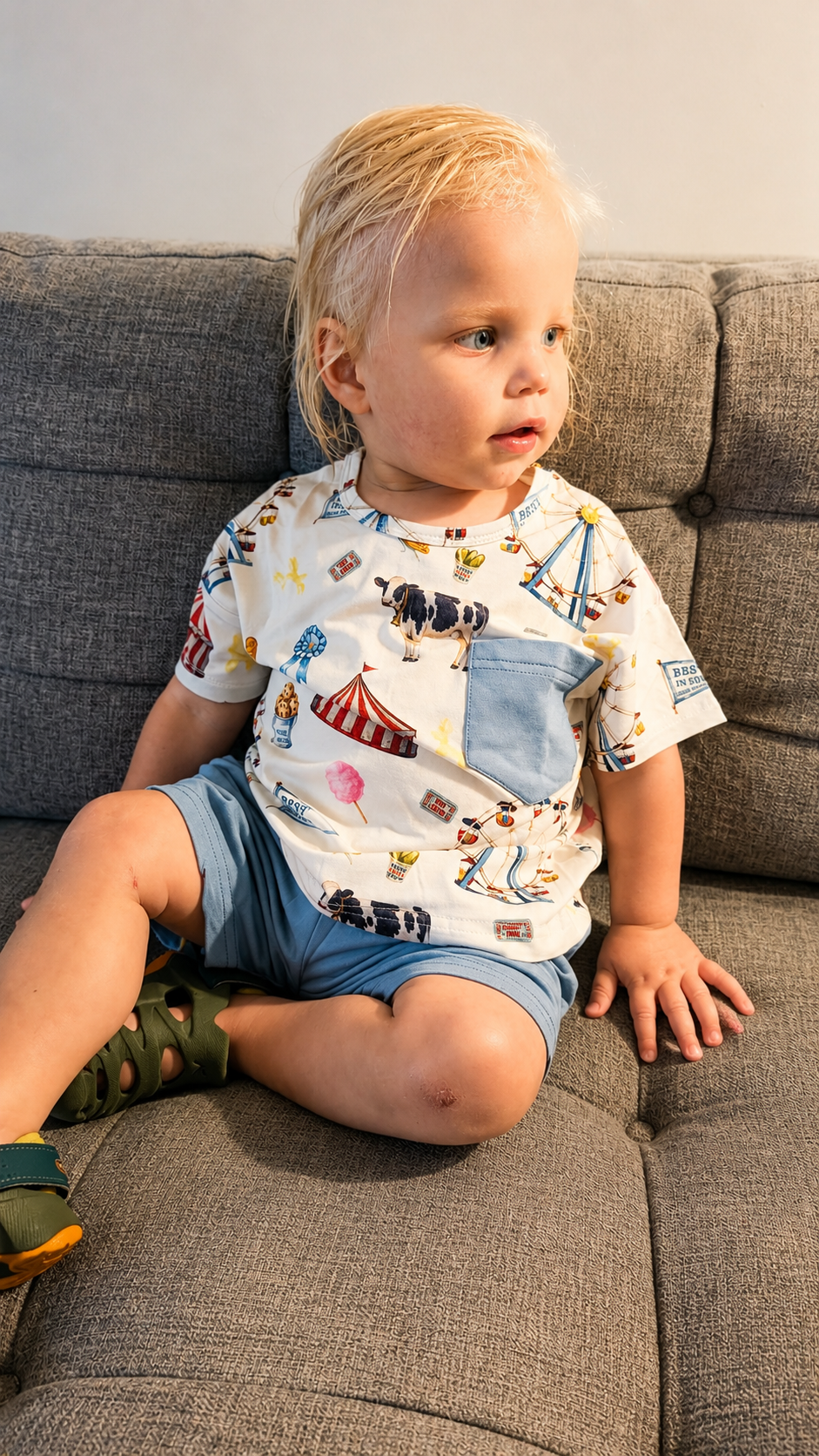 Meet Me at the Fair Tee + Short Set