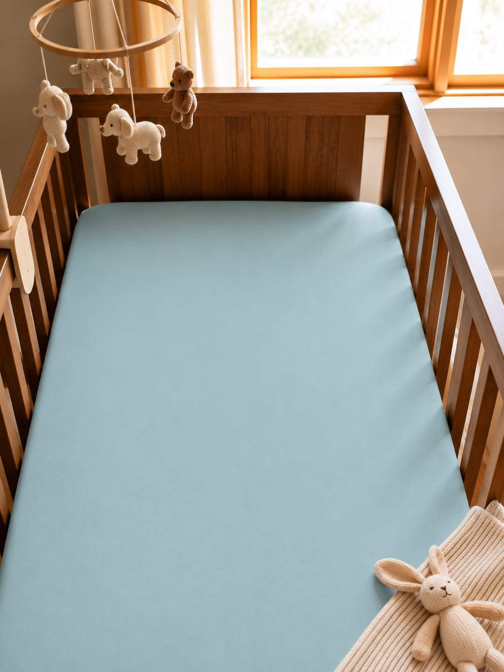 Glaicer Bamboo Crib Sheet