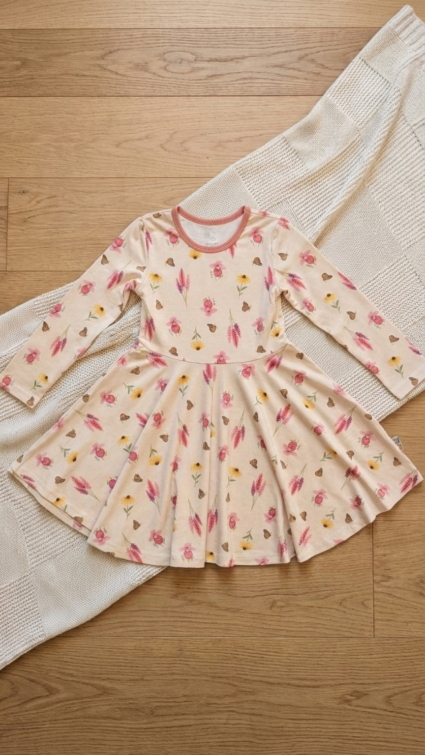 Wildflower Meadow Bamboo Twirl Dress