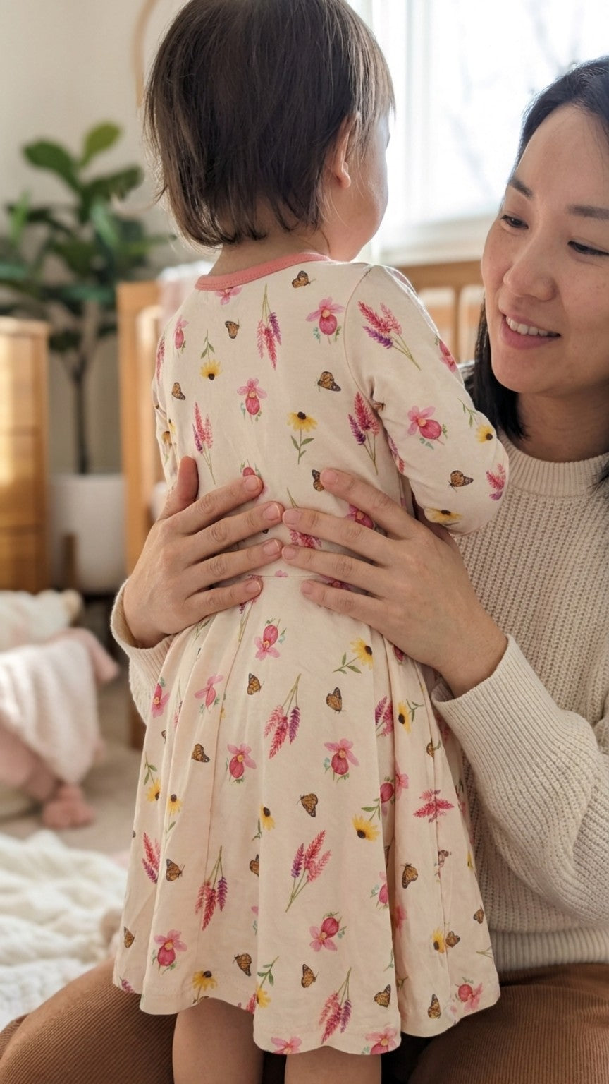 Wildflower Meadow Bamboo Twirl Dress