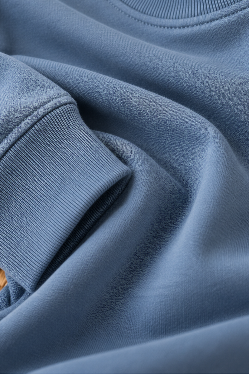 Dusty Blue Bamboo Sweatshirt