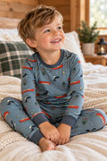 Minnesota Loon Bamboo Two-Piece Pajama Set