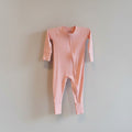 Bright Pink Baby Romper - Soft Bamboo Comfort (Copy)