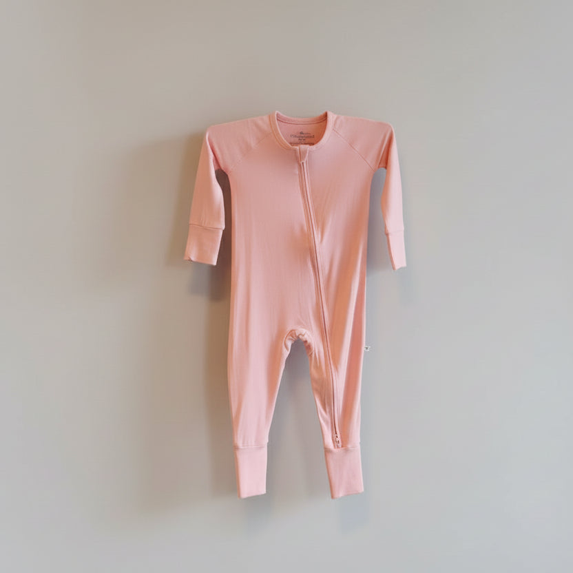 Bright Pink Baby Romper