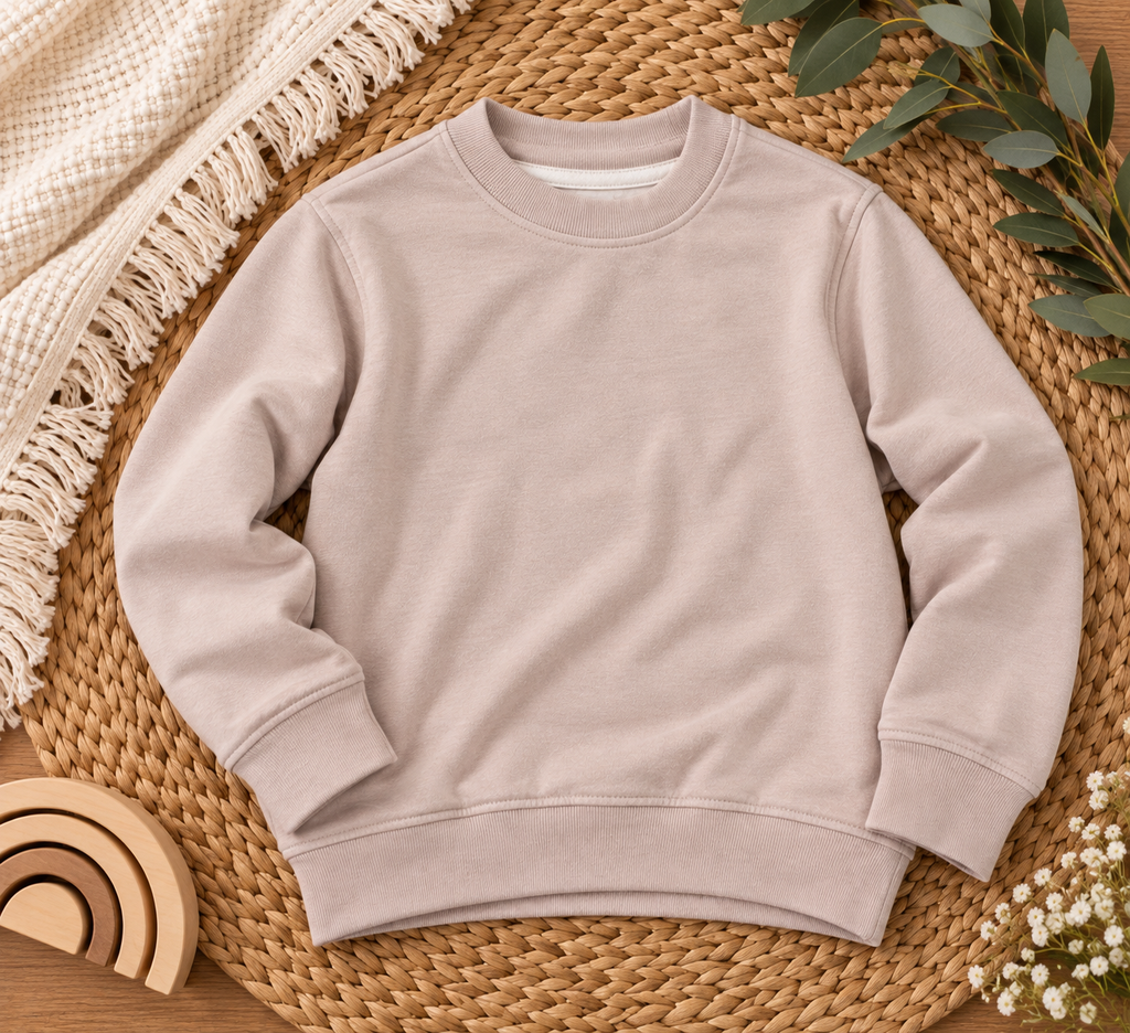 Soft Sand Bamboo Crewneck Sweatshirt