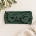 Forest Sage Bamboo Bow Headband
