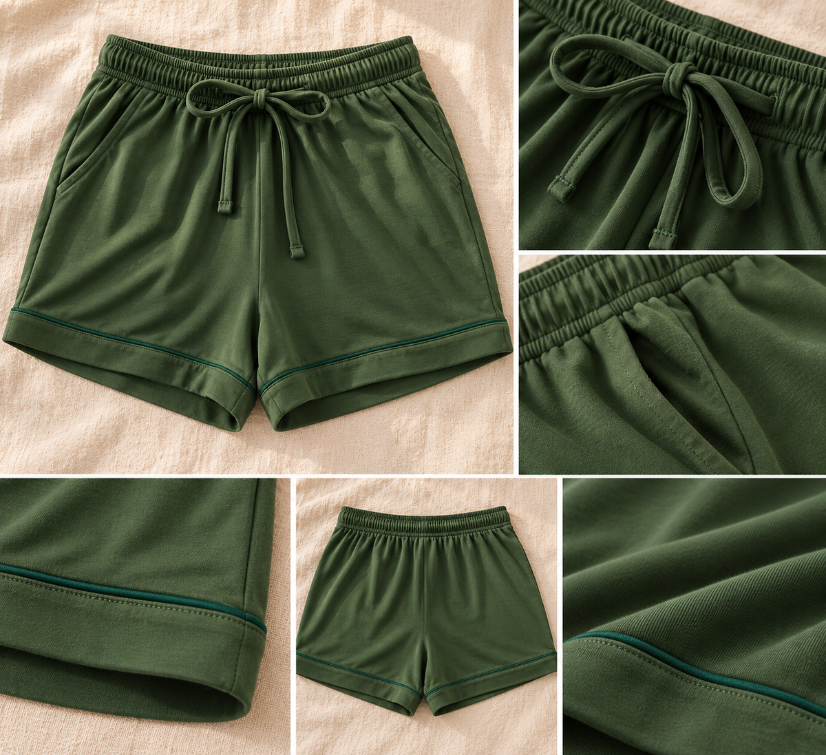 Forest Sage Women's Bamboo Pajama Set