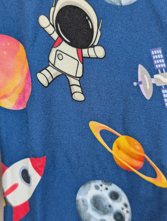 Space Explorer Zip Romper