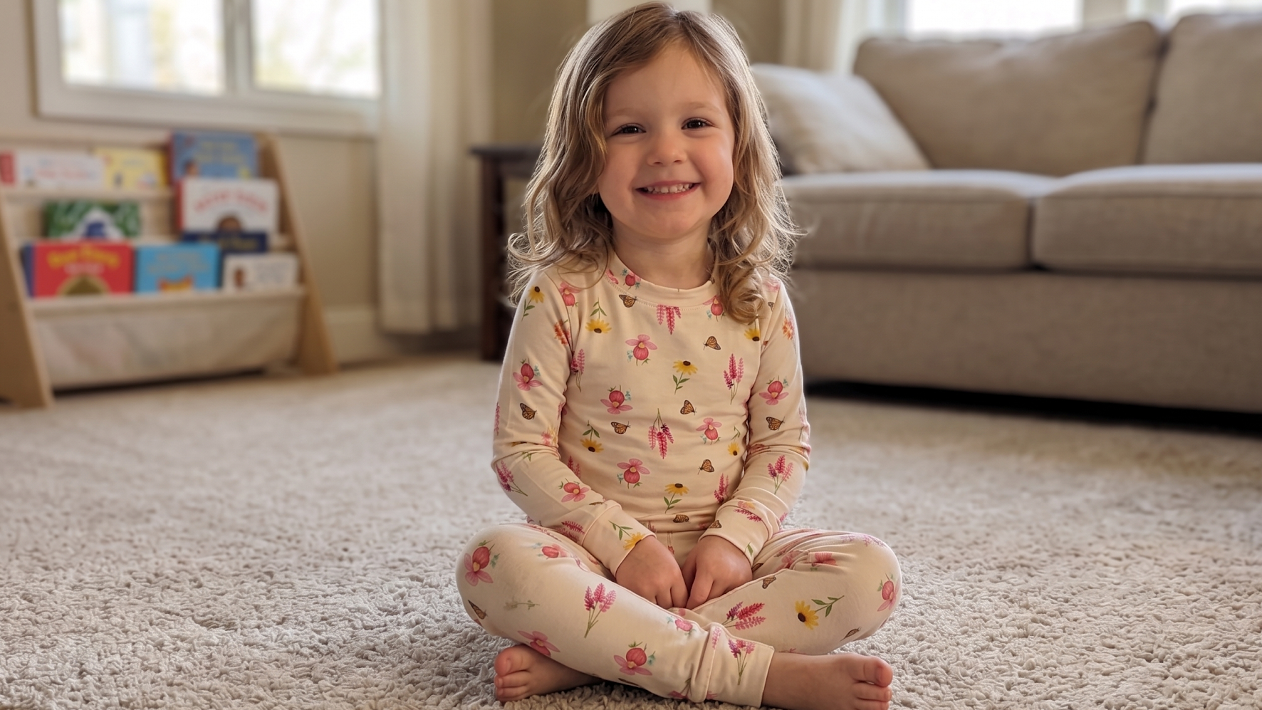 Wildflower Garden Bamboo Two-Piece Set