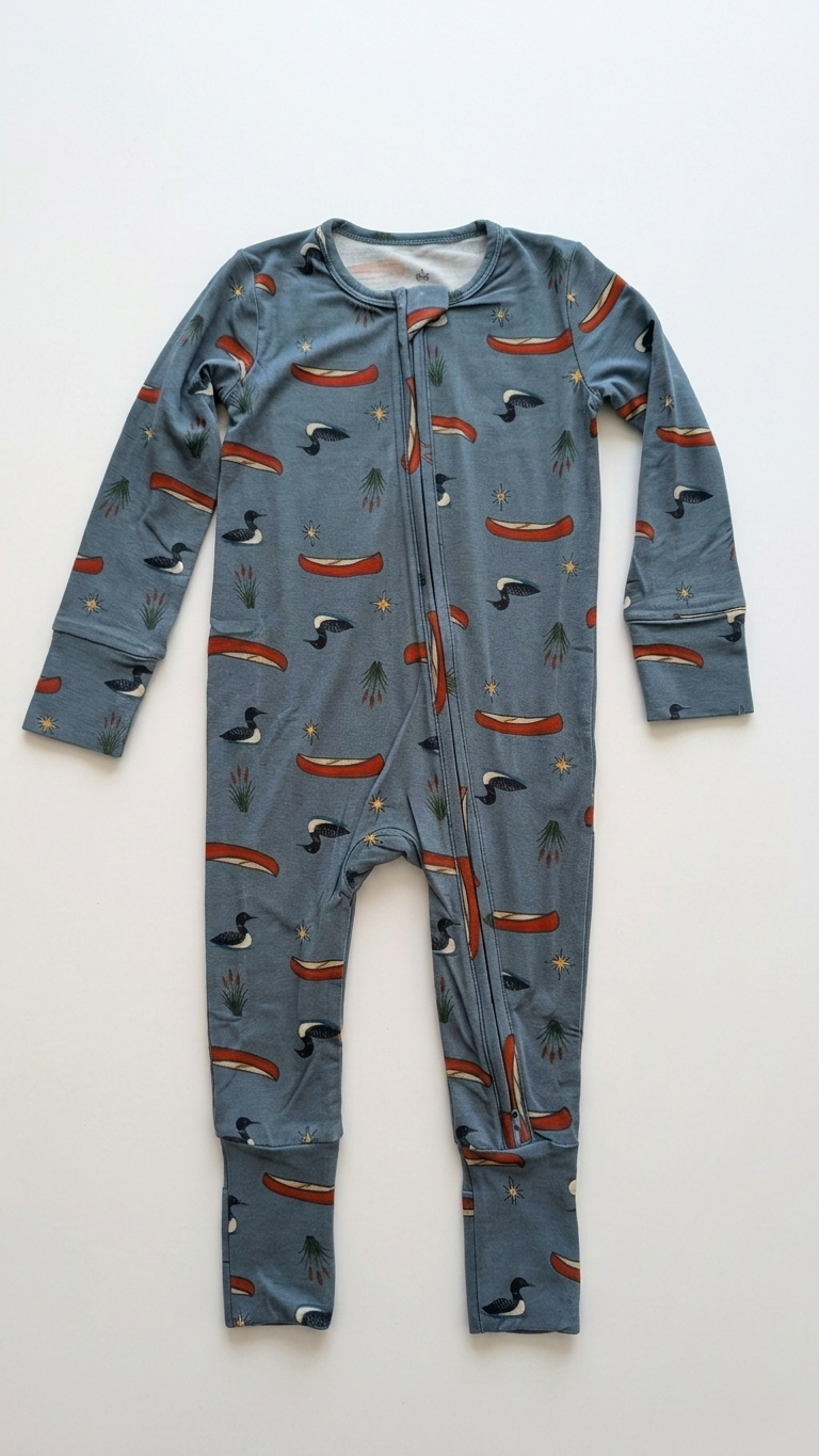 Loon Bamboo Zippy Romper