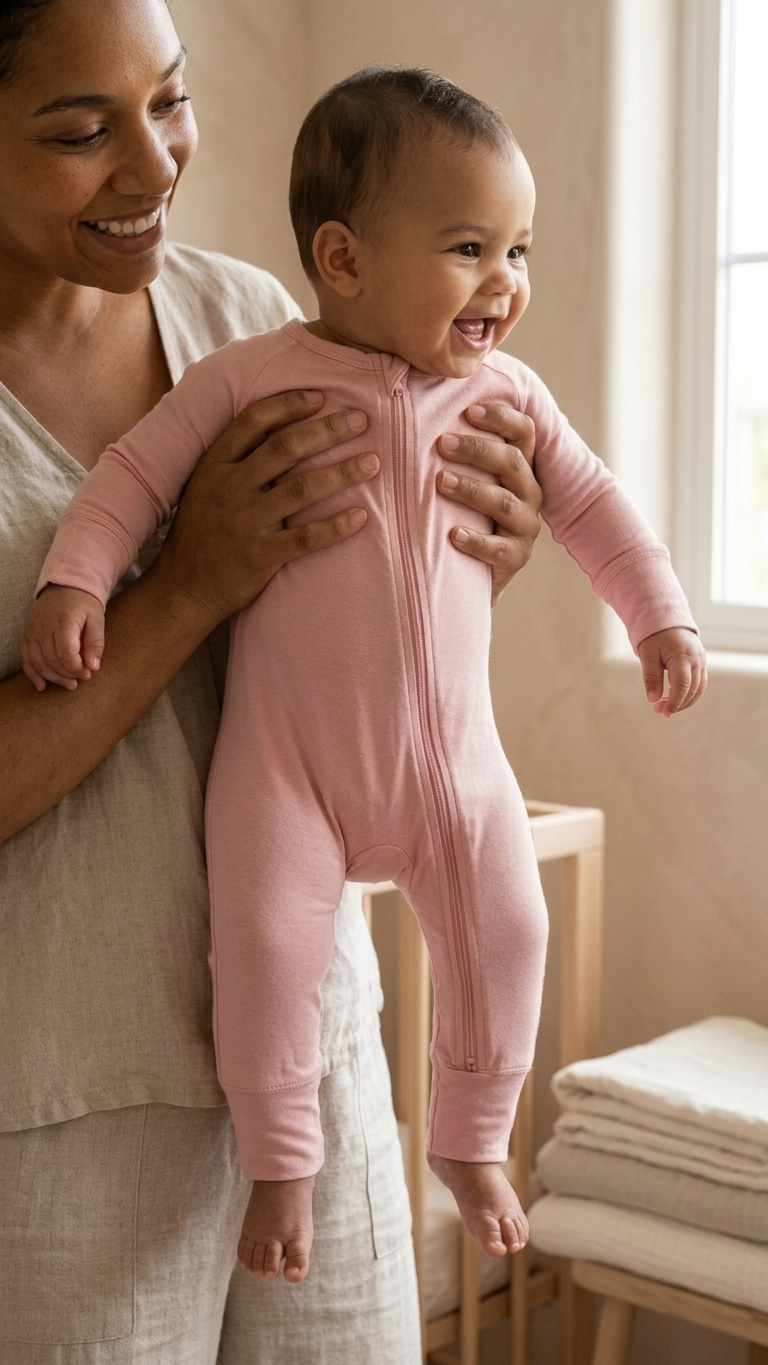 Petal Bamboo Zippy Romper