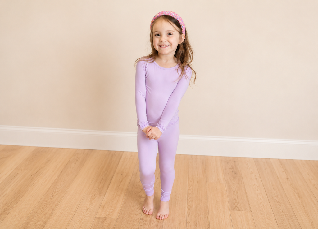 Lilac Bamboo Two-Piece Set