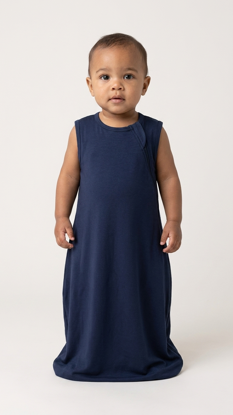 Midnight Bamboo Sleep Sack – 1.0 TOG