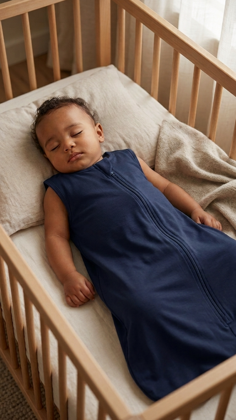 Midnight Bamboo Sleep Sack – 1.0 TOG