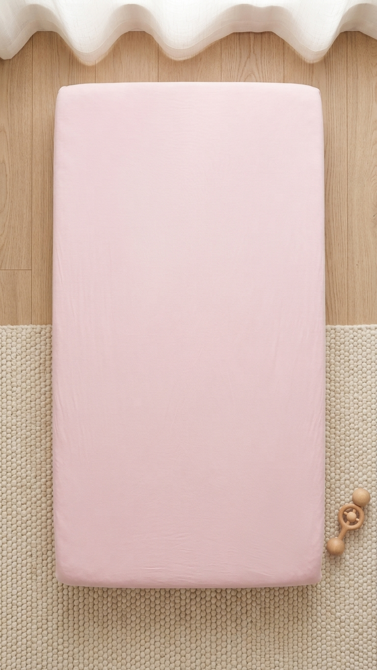 Petal Bamboo Crib Sheet