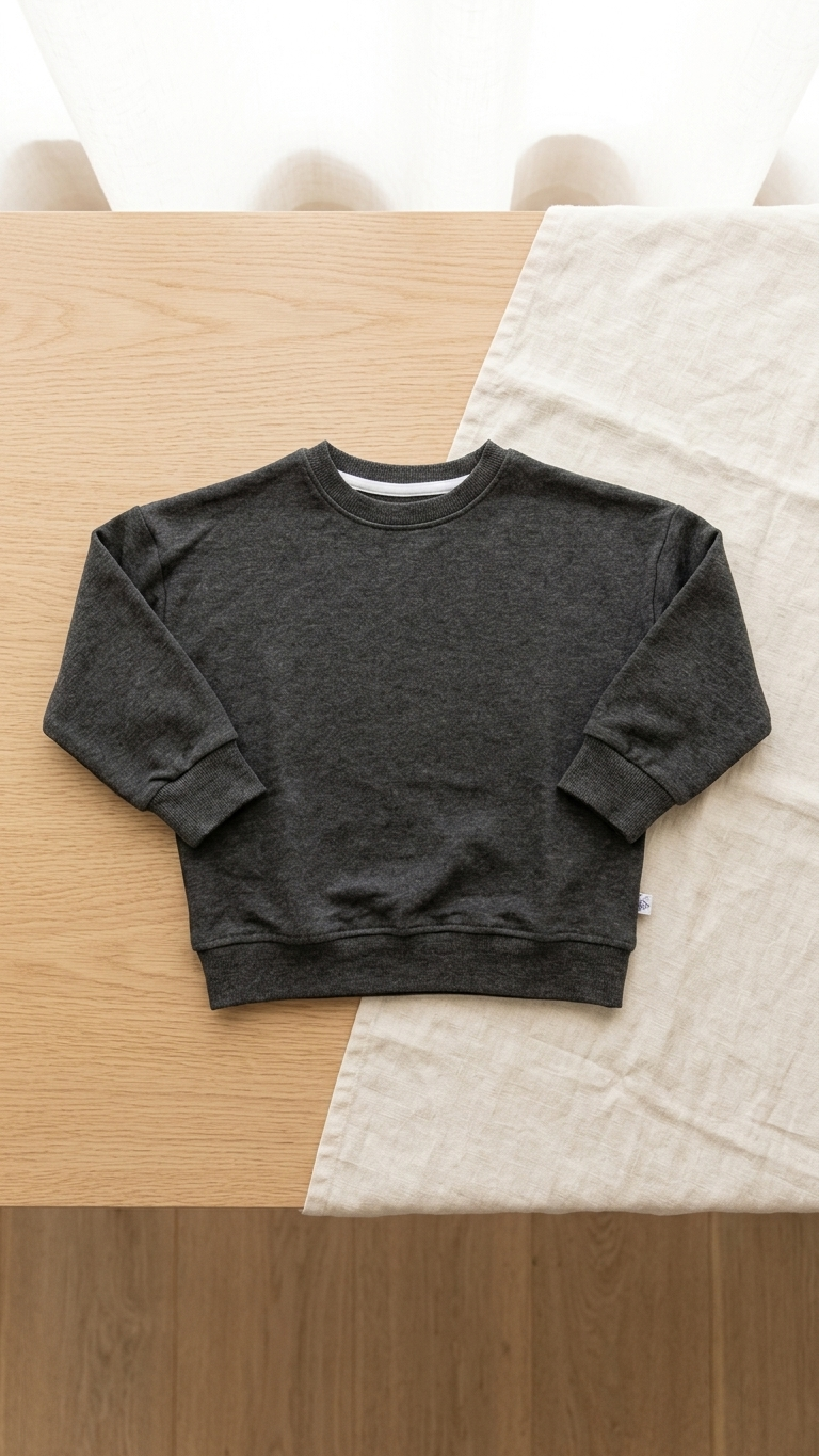 Charcoal Everyday Bamboo Crewneck Sweatshirt