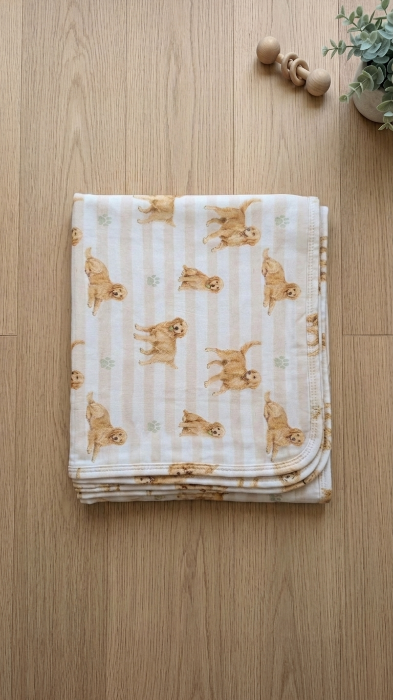 Golden Days Bamboo Swaddle Blanket