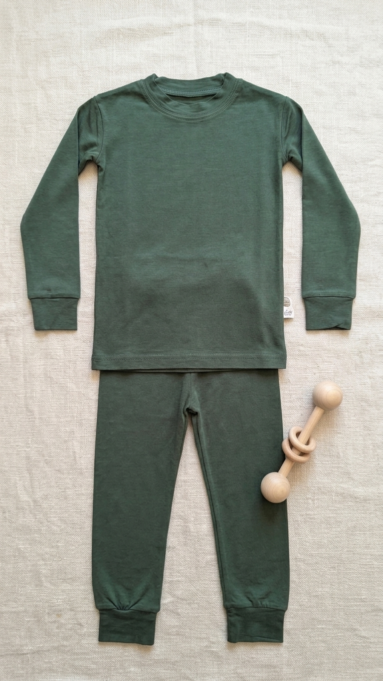 Forest Sage Bamboo Two-Piece Pajama Set