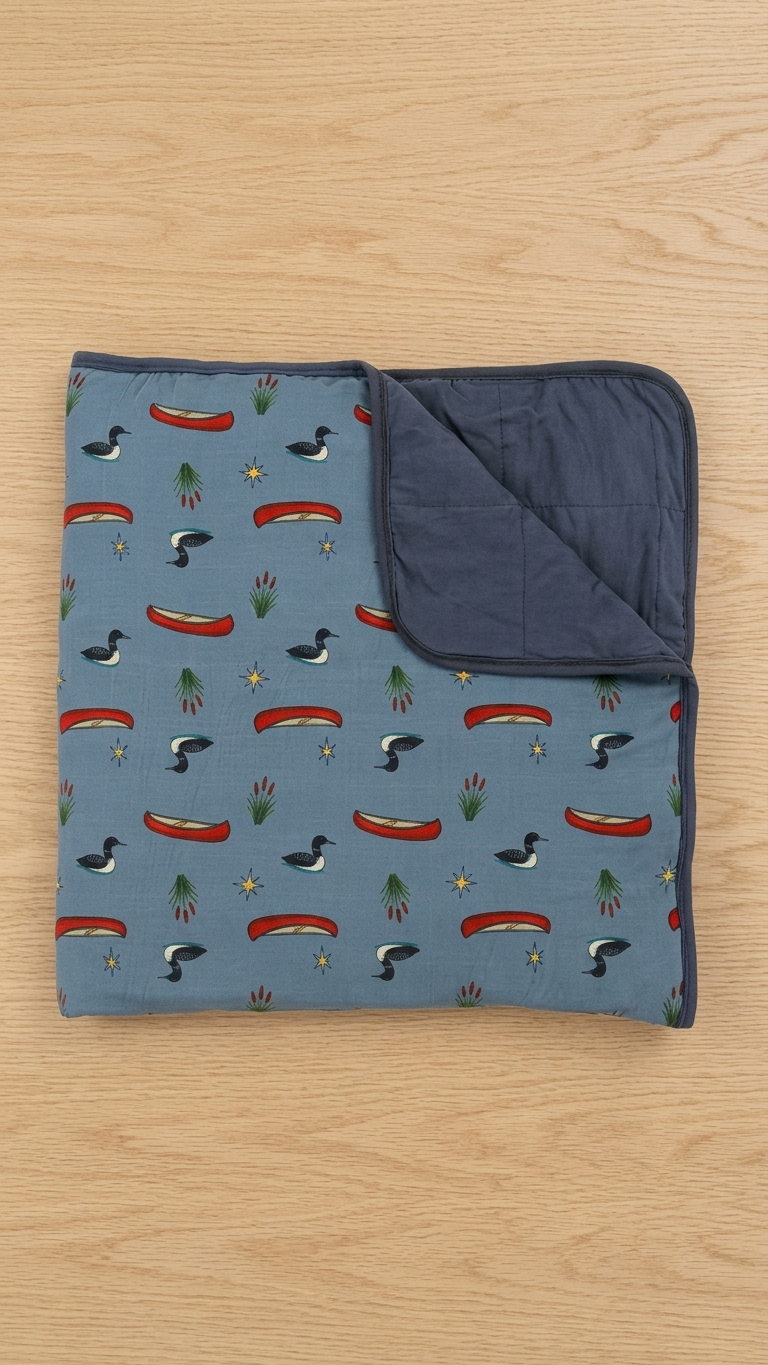 Minnesota Loon Bamboo Blanket | 1.0 TOG