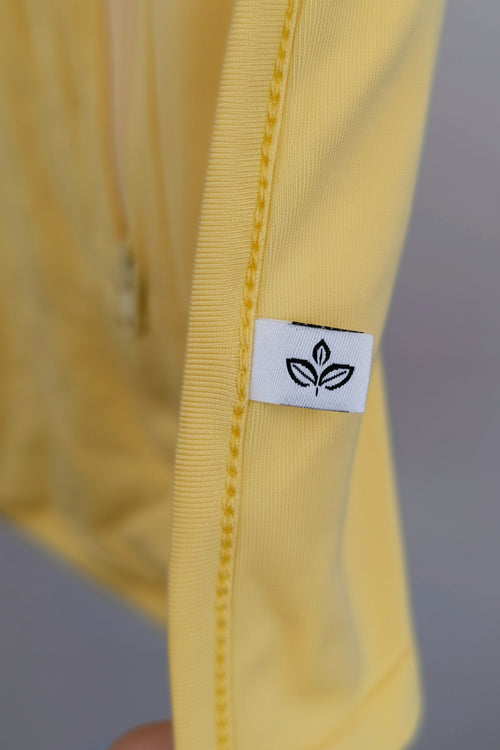Buttery Yellow 0.5 TOG Sleep Sack - Bamboo Baby Sleeping Bag