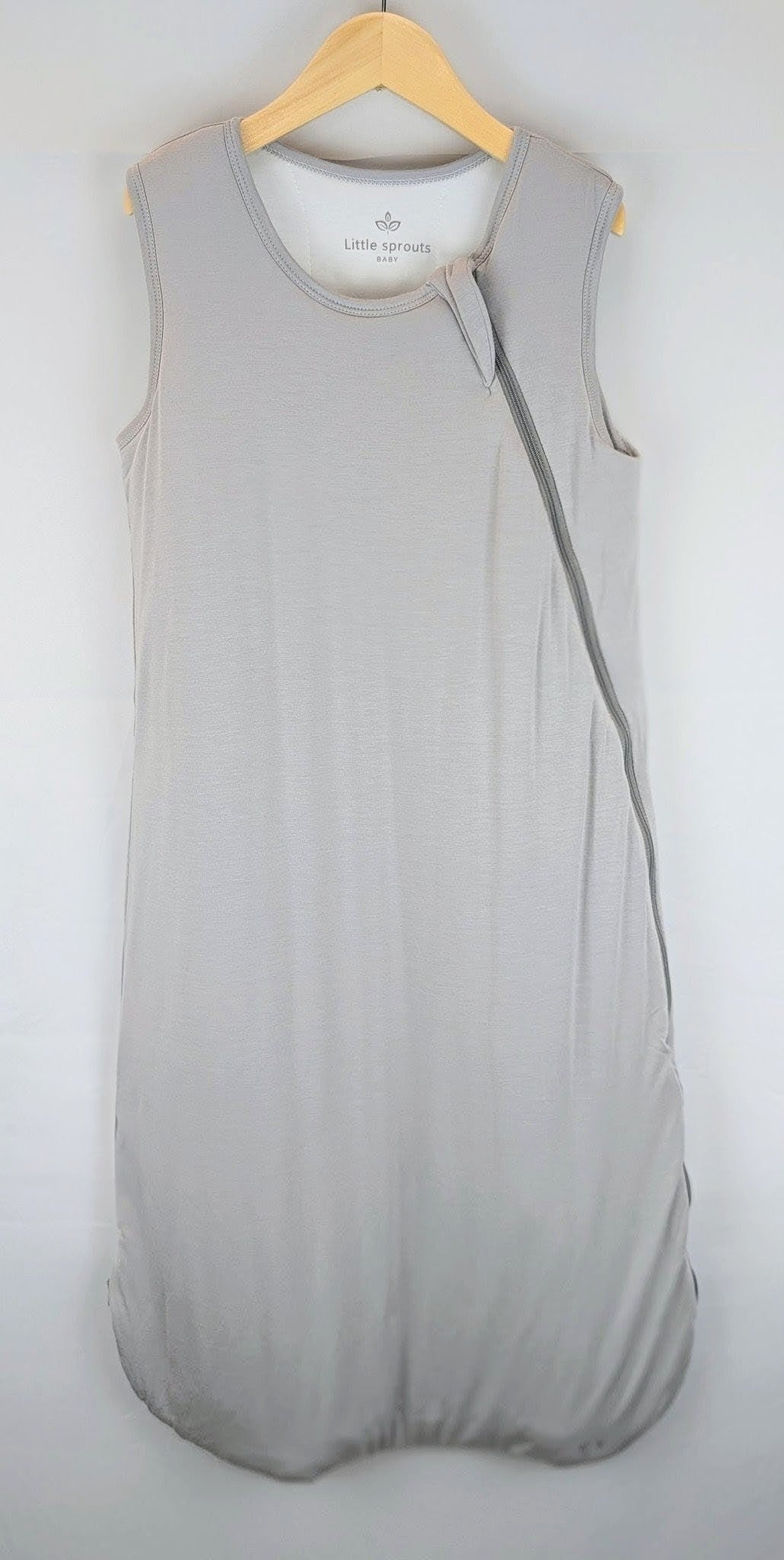 Light Gray 1.0 TOG Sleep Sack - Bamboo Baby Sleeping Bag