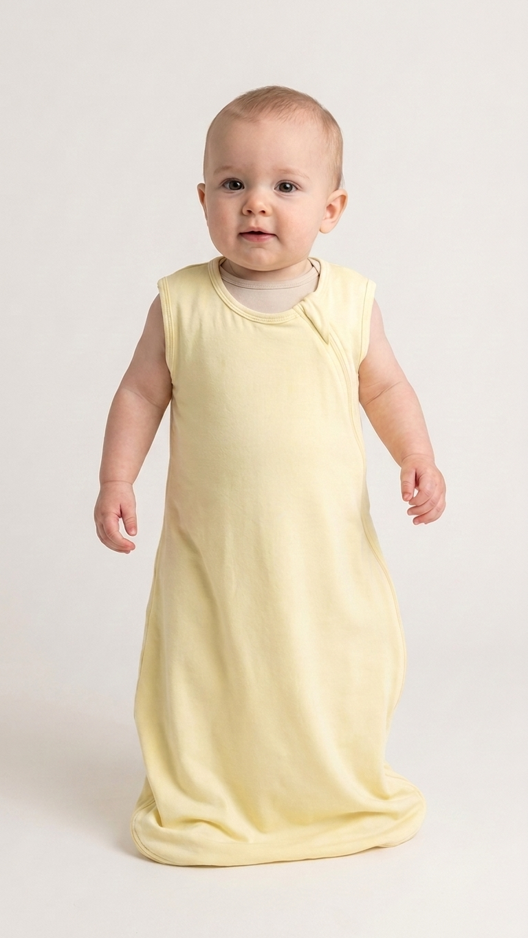 Butter Yellow Bamboo Sleep Bag - 1.0 TOG